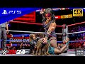 WWE 2K24 - Rhea Ripley vs. Nia Jax | Saturday Night's Main Event Great Match 2025 | PS5™ [4K60]