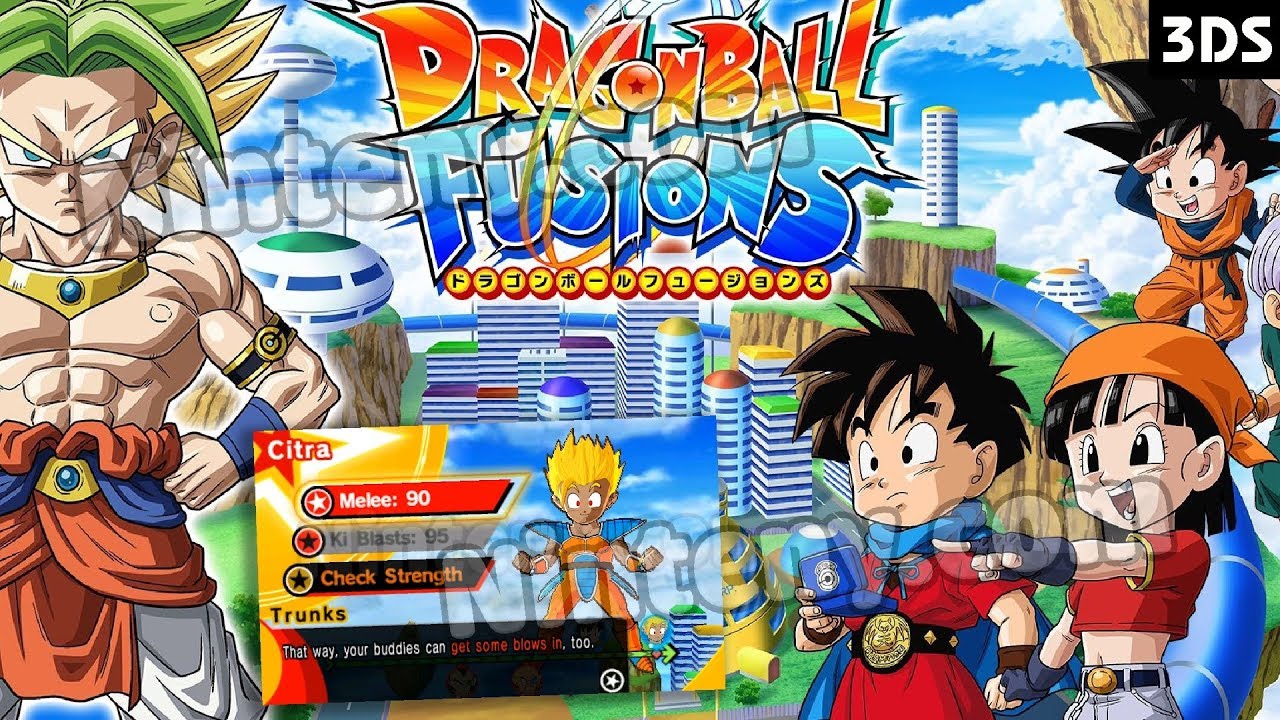 Dragon Ball Fusions android apk - 3DS Citra OBB