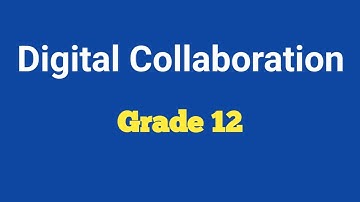 Grade 12 ICT: Unit 1.4 - Digital Collaboration | in Amharic