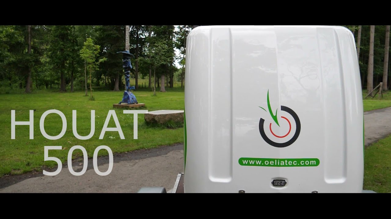 Focus sur la désherbeuse et laveuse haute pression,HOUAT HP de la marque OELIATEC