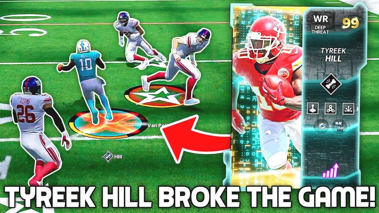 Tyreek Hill BROKE THE GAME! The Fastest Player! Madden 22