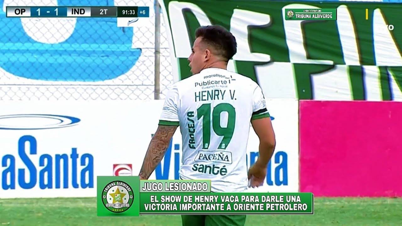 Henry Vaca y un nuevo show con Oriente Petrolero
