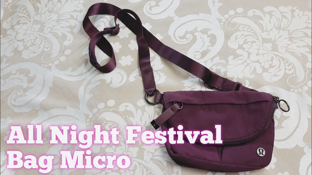 Lululemon All Night Micro Festival Bag Zip Top - ShopStyle