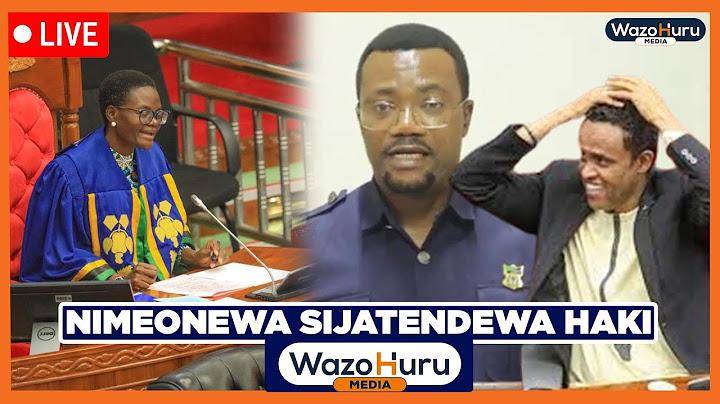 #LIVE: MPINA AUNGURUMA/AANIKA MAMBO HAYA BAADA YA KUFUKUZWA BUNGENI"NIMEONEWA SANA SIJATENDEWA HAKI"