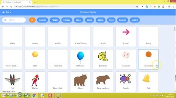 Scratch Tutorial: Learn to Program - Select Sprites & Backdrops/Asking Questions/Running it all