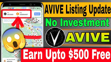 Avive Mining Listing Update || Avive Mining App Review & Price Prediction Avive Sell & Withdrawal?