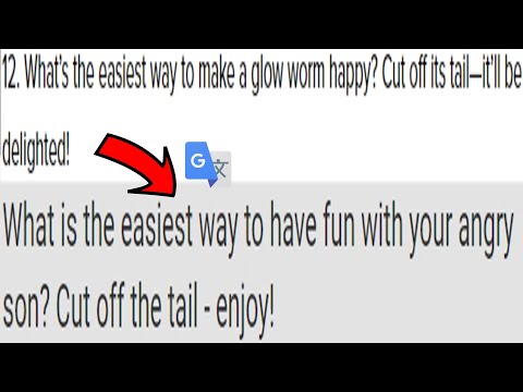 Improving Bad Jokes With Google Translate