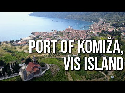 PORT OF KOMIŽA, VIS ISLAND, CROATIA
