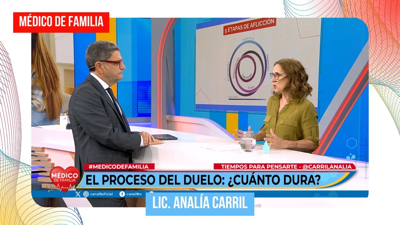Etapas de un duelo: ¿Cuáles son? | Médico de Familia | Dr. Jorge Tartaglione | Lic. Analía Carril