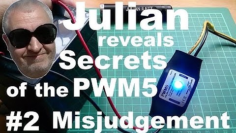 Julian reveals: Secrets of the PWM5 - #2 Misjudgement