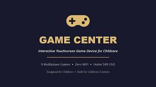 Esp 32 touch screen for childcare