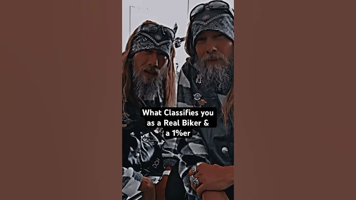What classifies you as a real biker & a 1%er