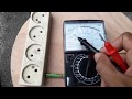 Cara mengukur tegangan listrik  AC/DC dengan multimeter yang benar
