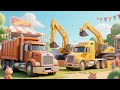 Trucks and Machines Show 🚚🚜🏗️🎉 | Big Construction &amp; Vehicle Adventure