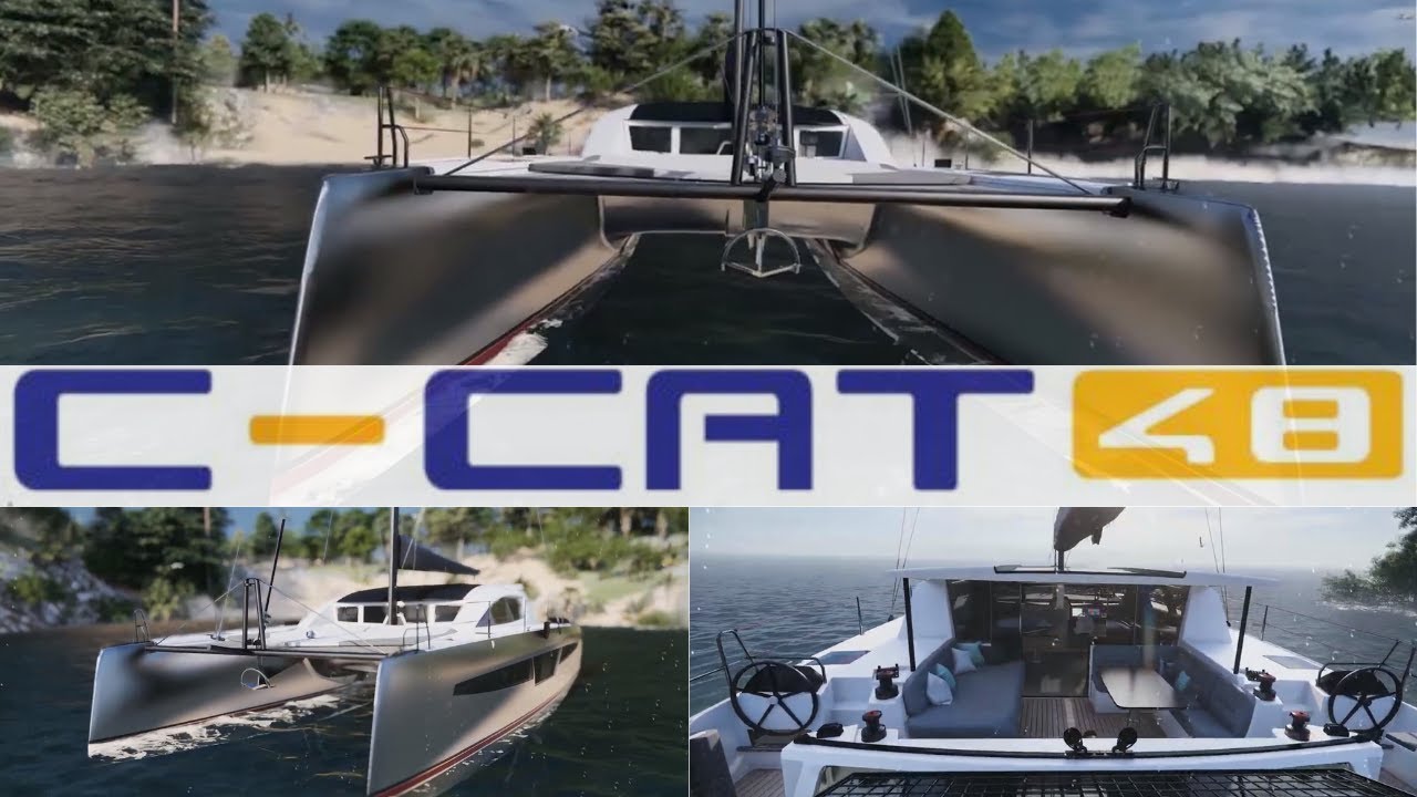 Découverte Virtuelle du Nouveau Catamaran C-CAT 48
