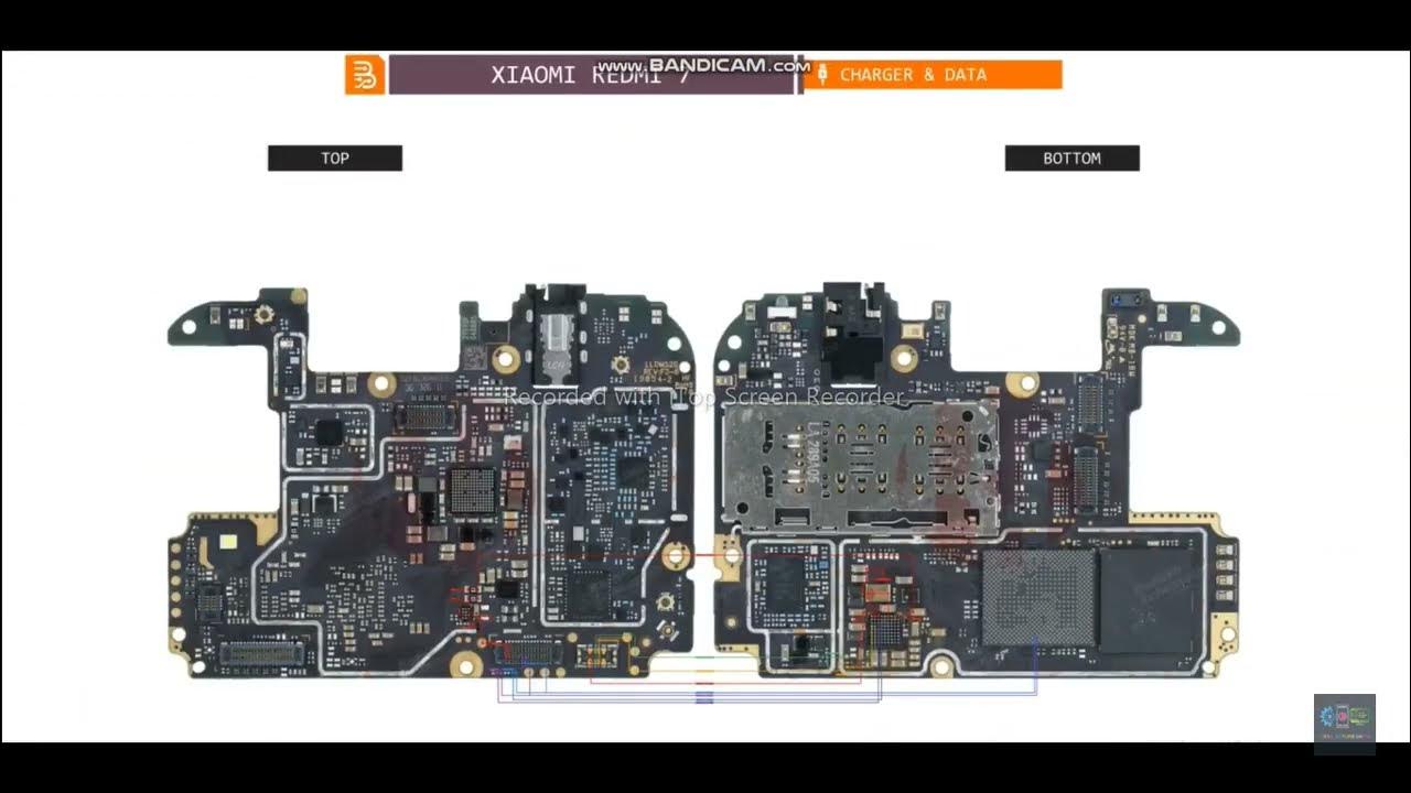Xiomi Redmi 7 full Hardware solution by Borneo schematic #borneo #