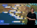 National Weather Forecast: Storms in the east, heatwaves for the north-west