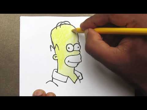 Video: Paano Matututong Gumuhit Ng The Simpsons