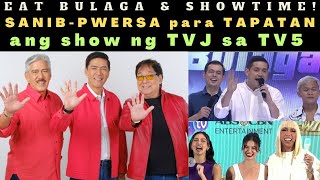 NKKLK! Its SHowtime at Eat Bulaga SANIB PWERSA para TAPATAN ang show ng TVJ sa TV5