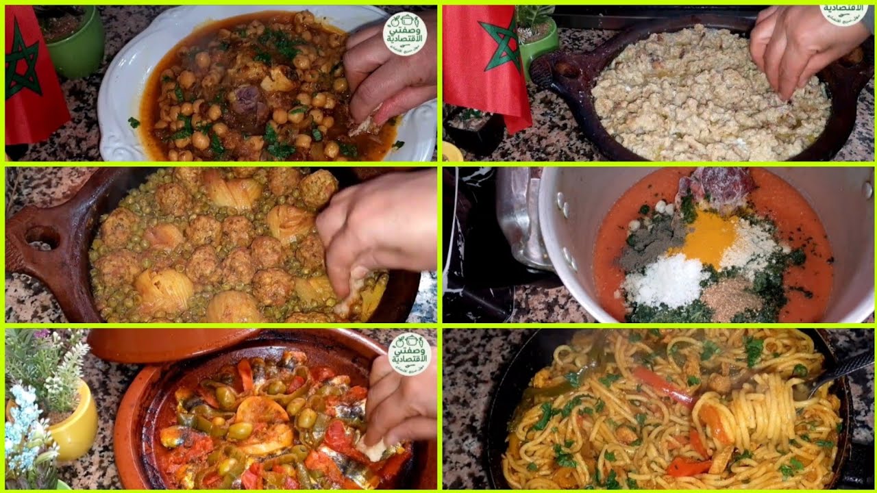 6وصفات اقتصادية تنفعك فهاد البرد والشتا 😋 في دقائق! لذيذة وسهلة ومثالية للغداء أو العشاء👌