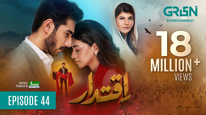 Iqtidar Episode 44 (Subtitles) 14th February 2025 | Anmol Baloch - Ali Raza | Green TV Entertainment
