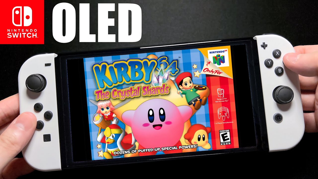 Nintendo 64 KIRBY 64 THE CRYSTAL SHARDS on Nintendo Switch OLED
