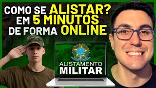 COMO SE ALISTAR? ALISTAMENTO MILITAR ONLINE em 5 MINUTOS | 2026