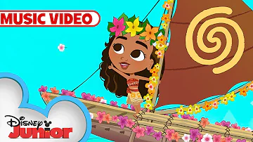 How Far I'll Go | Moana | Disney Junior Wonderful World of Songs |@disneyjunior