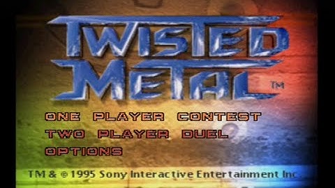 [Ps1] Introduction du jeu "Twisted Metal" de l