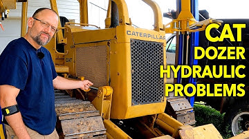 D3 Dozer Hydraulic Repairs.  Re-pack. Re-rod. CAT D3 Bulldozer.