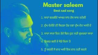 Master Saleem Best SAD SONG | audio Jukebox #viral #trending #foryou