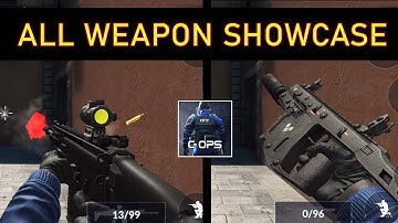 Critical Ops All Weapons Sounds Animation Showcase