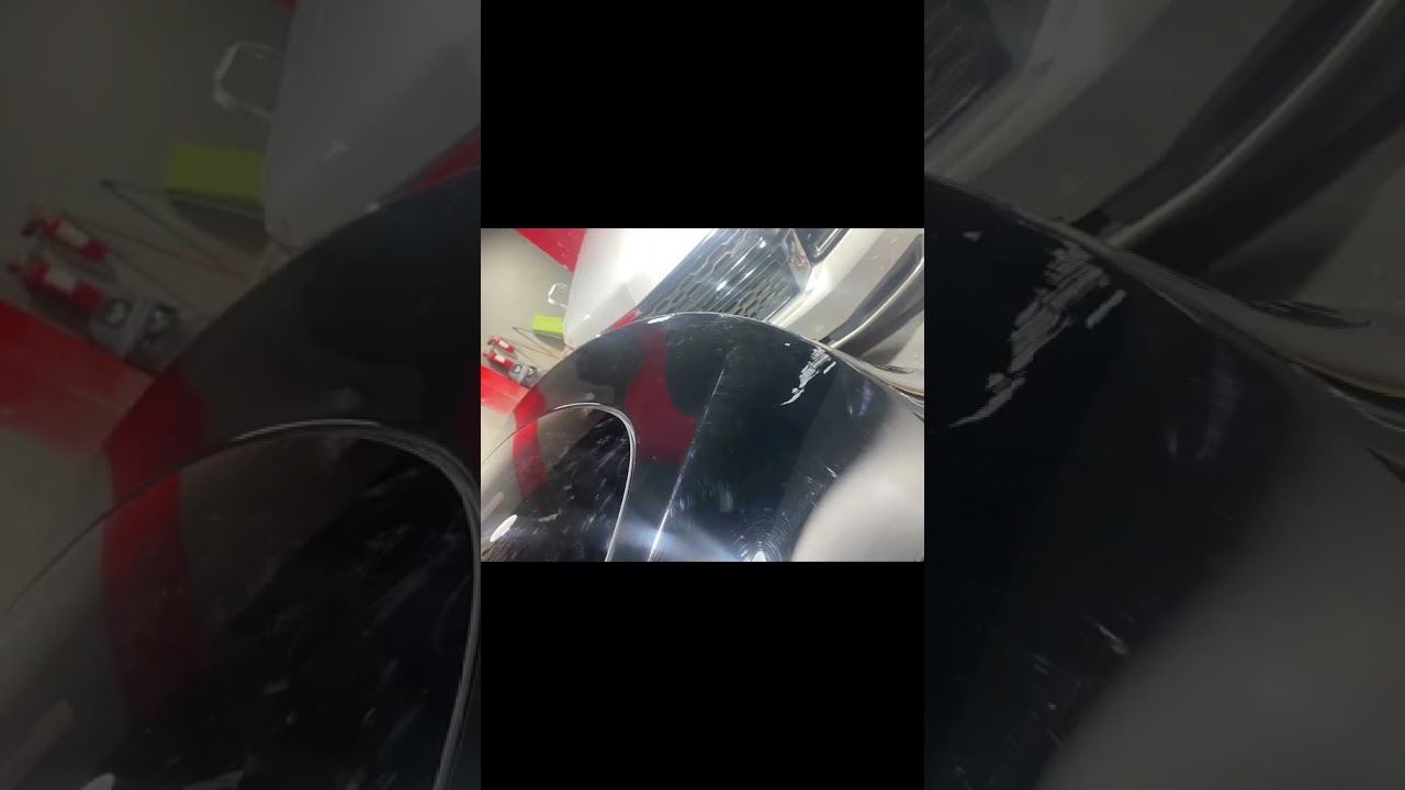 Paintless Dent Repair Tesla on Tailgate
