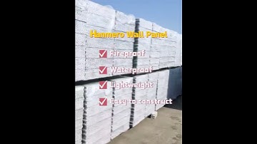 The EPS panel is used for partitionboard in nonbearing wall, exterior wall in steel structure.