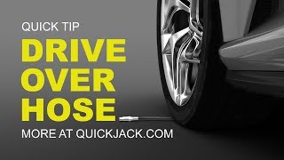 Are QuickJack Hydraulic Hoses Safe to Drive Over?