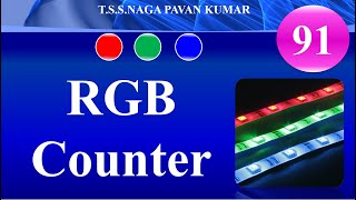 Lecture 91: RGB Counter using LogiSim