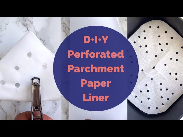 The viral parchment paper liner hack for air fryers works, but the