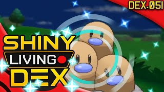 SHINY DUGTRIO!! Live Reaction! Quest For Shiny Living Dex #051 | Pokemon XY