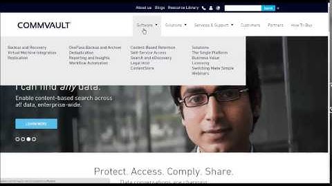 Commvault Solutions in Oracle Sap Vmware & Microsft Hyper V