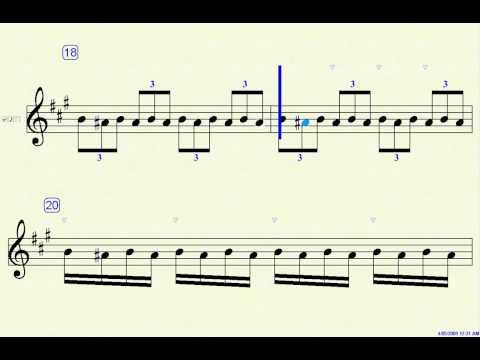 Vibrato Different Rhythms B