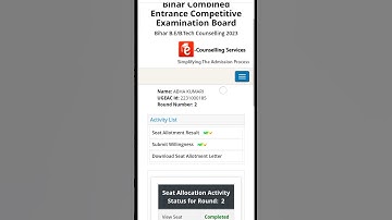Finally College Alloted in 2nd Round of UGEAC Counseling 2023 #Bihar_Engineering#ugeac