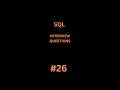 #interviewquery #hackerranksolutions #education #sqldeveloper #interviewquestion