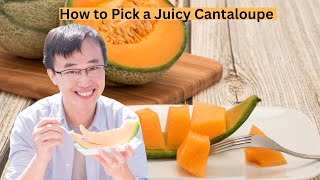 How to Pick a Juicy Cantaloupe - Healthy Living Series with Master Arnold