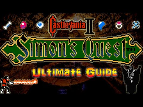 #Castlevania2 #SimonsQuest Castlevania II : Simon's Quest - NES - Ultimate Walkthrough -ALL Endings!