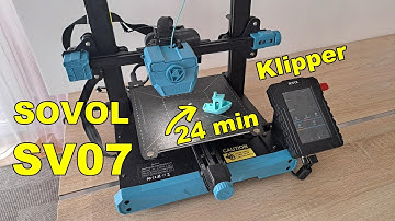 Sovol SV07 Klipper based 3D printer review