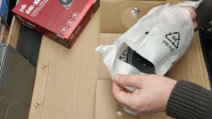 Polk Audio DB462 4"x6" speaker unboxing