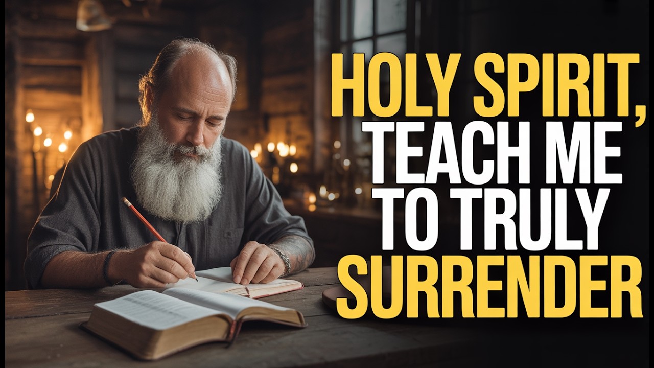 HOLY SPIRIT, Teach Me to Truly SURRENDER to a TRANSFORMED Life into YOUR PRESENCE