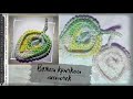 Вяжем крючком листочек.  Учимся вязать крючком с Bynchik Irish Lace. Crochet tutorial.