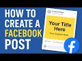 📌 "Mobile Se Facebook Post Design Kaise Banaye | Canva Full Tutorial 2025"