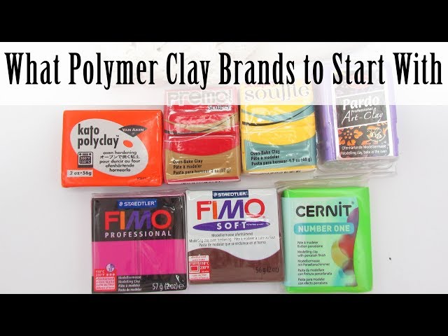 8 Best and Worst Polymer Clay Brands for Jewelry Making! (Sculpey, Fimo,  Premo, Cernit, Kato) 